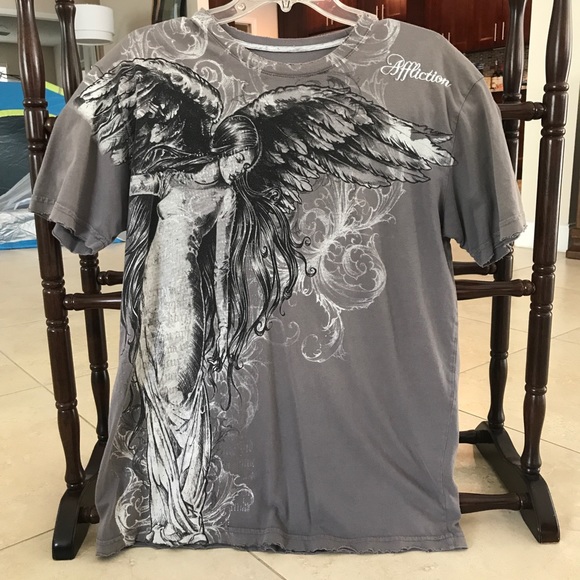 Affliction angel wings Clearance